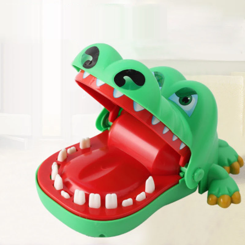 Новая антистрессовая игрушка для детей розыгрыш на Хэллоуин juguetes крокодил удаление зуба зубы акулы кусает за палец