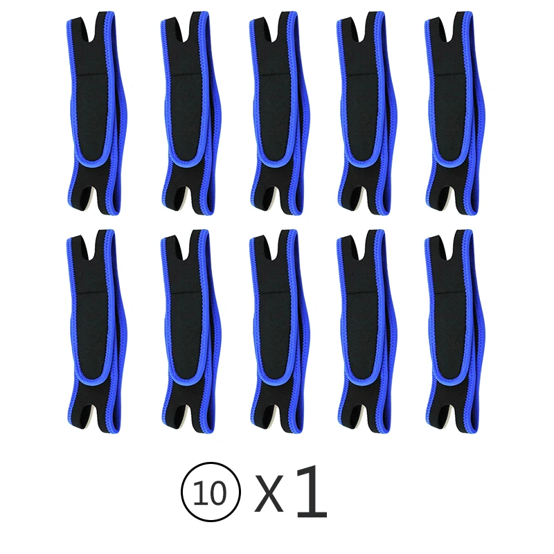Blue x 10pcs Ремень для защиты подбородка от храпа пояс для защиты от храпа пояс для поддержки сна пояс для лечения апноэ инструменты для ухода за сном 10 P/20 P/50 P/100 P - Цвет: Blue x 10pcs