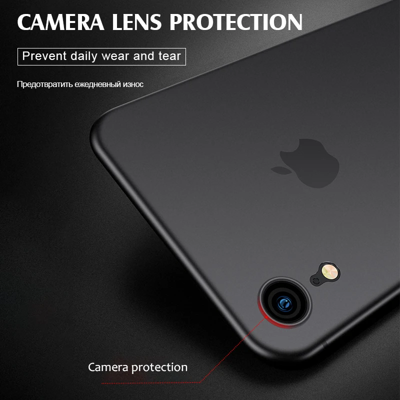 Роскошный ультра тонкий 0,2 мм PP чехол для IPhone XR XS Max X противоударный бампер чехол для IPhone 7 8 6 6s Plus чехол для телефона
