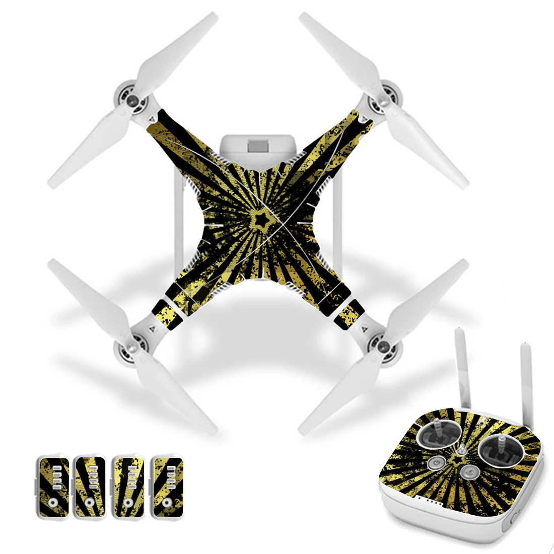 

Pentagram Style Vinyl Skin Sticker for DJI Phantom 3 Drone And Remote Controller 0167