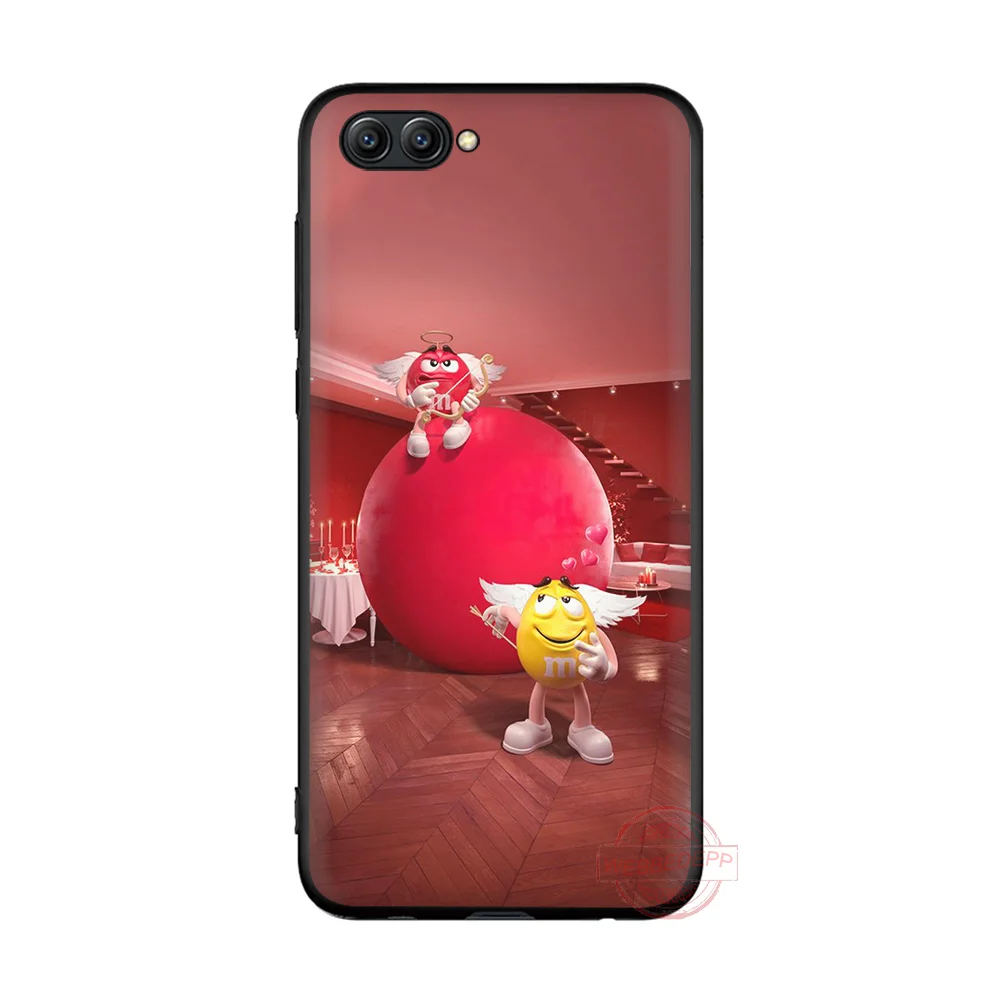 WEBBEDEPP милые с изображением конфет M& M TPU чехол для телефона для Honor 6A 7A 2 ГБ/3 ГБ Pro 7C 5.99in 7X 8X 8C 9 10 Note10 для детей 8, 9, 10 Lite - Цвет: 10