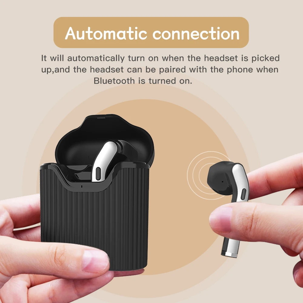 Беспроводные Bluetooth наушники TWS Автоматическое Сопряжение стереонаушники