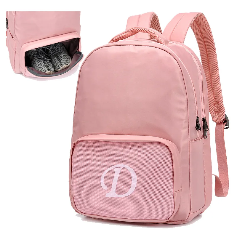 pink gym backpack