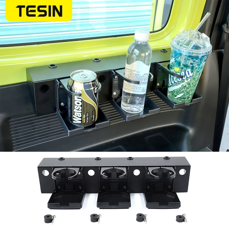 TESIN Car Interior Headrest Drinks Water Cup Holder Mount Bracket Support  for Suzuki Jimny JB74 2019 2020 2021 Car Accessories - AliExpress