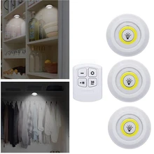 3 шт. светодиодный светильник с дистанционным управлением, Кухонные светильники, лампы для спальни, светильник с датчиком движения, светодиодный светильник 3 Вт, кухонный светильник с датчиком поворота, умная лампа