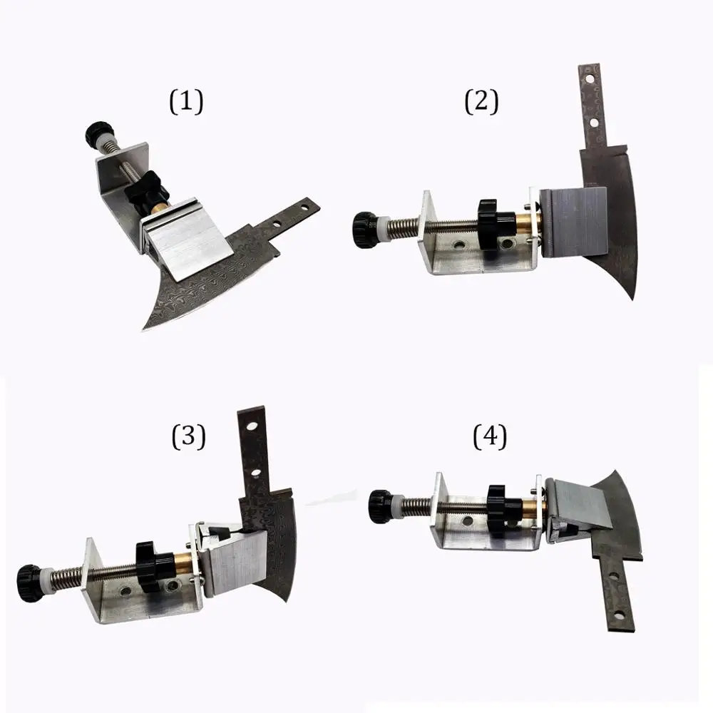 Baratos Afilador de cuchillos profesional mayor grado más nuevo portátil 360 grados de rotación clip Apex edge EDGE KME sistema 1 piedra de diamante