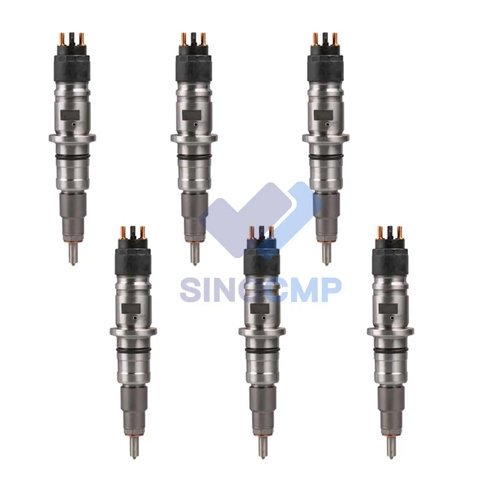 6x Brand New Diesel Fuel Injectors For 07-12 Dodge Ram 2500/3500 6.7L  0986435518 68027067AA 0445120193 common rail tools common rail injector valve measuring tools auto injectors repair diesel injector valve measuring tools