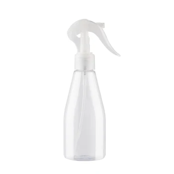 

20pcs 200ml clear Plastic Bottle Empty PET Container With Trigger Sprayer Pump Used For Makeup Mist Household Cleaning Watering