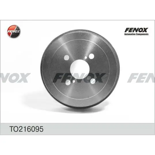 Drum brake Toyota Corolla 1.3-2.0D 92 FENOX TO216095 | Автомобили и мотоциклы
