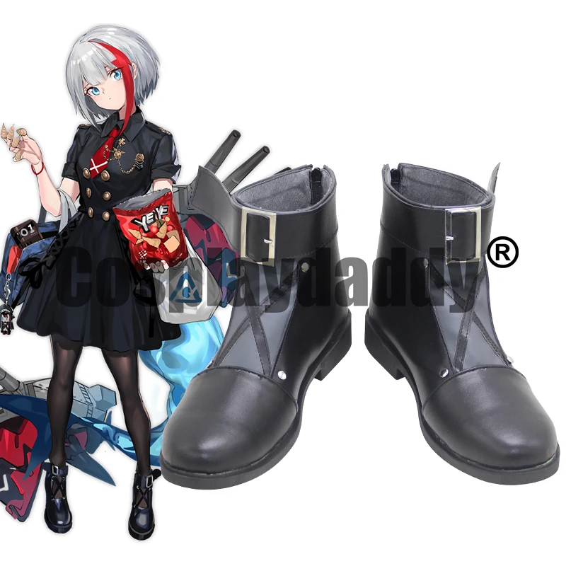 Azur Lane Deutschland Ironblood Heavy Cruiser Admiral Graf Spee Girl's  Sunday Ver. Game Cosplay Shoes Ankle Boots X002 - AliExpress Novelty &  Special Use