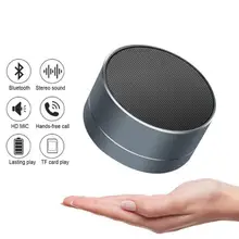 A10 sans fil Bluetooth haut-parleur serrure et charge pulvérisation téléphone Portable carte Portable Mini haut-parleur diffusion Collection Alerter haut-parleurs