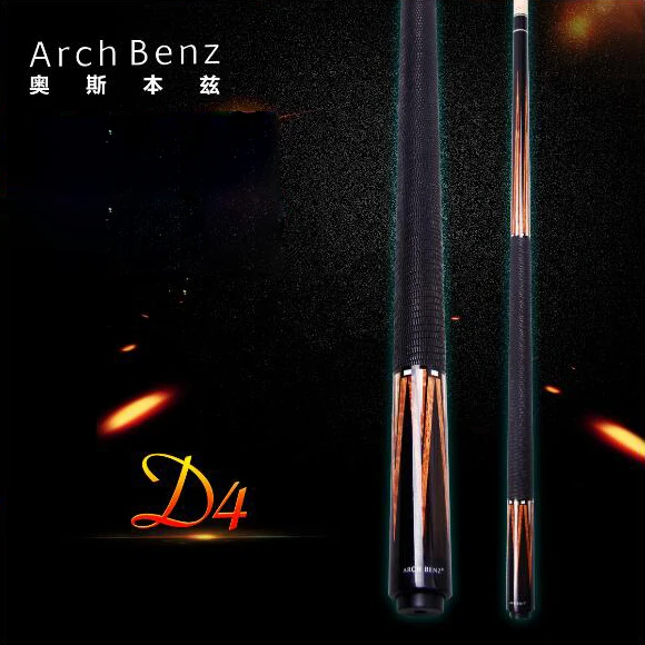 

Original Arch Benz D4 Billiard Pool Cue 13mm Tip 149cm Length Professional Billiards Stick Fine Carving Butt with Excellent Gift