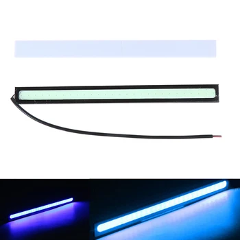 

1Pc 17cm Waterproof COB Car Blue LED Lights 12V DRL Fog Light Driving Lamp