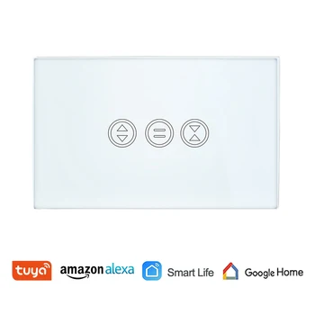

WiFi Curtain Blinds Switch Electric Roller Motorized Mobile Remote Control Wall Touch Switch Voice Control Smart Home