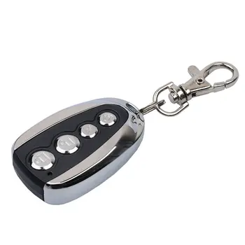 

Lz-090 433Mhz Wireless Duplicator Duplicator 4 Buttons Metal Clone Controller For Garage Door Universal Key Fob