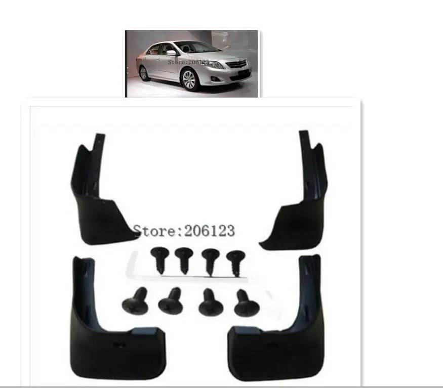 Toyota Corolla 2009-2010 Splash Mud Guards OEM NEW!