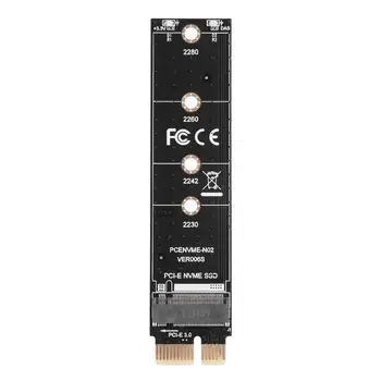 

NVME Adapter Card M.2 to PCI-E3.0 1x High Speed Extension M Key NGFF Converter Card Module