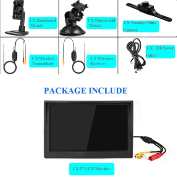 

Backup Rear view Camera Dash Cam Waterproof Accessory 24V ABS Night Vision