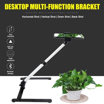 

Cell Phone Holder Smartphone Bracket Mount for Online Class Live Vlog Tool VDX99