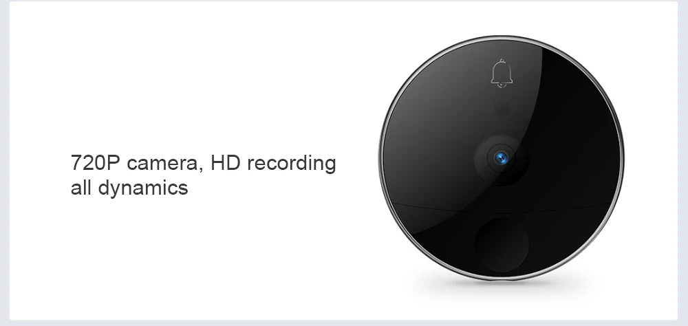 Loock Smart Doorbell Cat Eye Support APP Control 