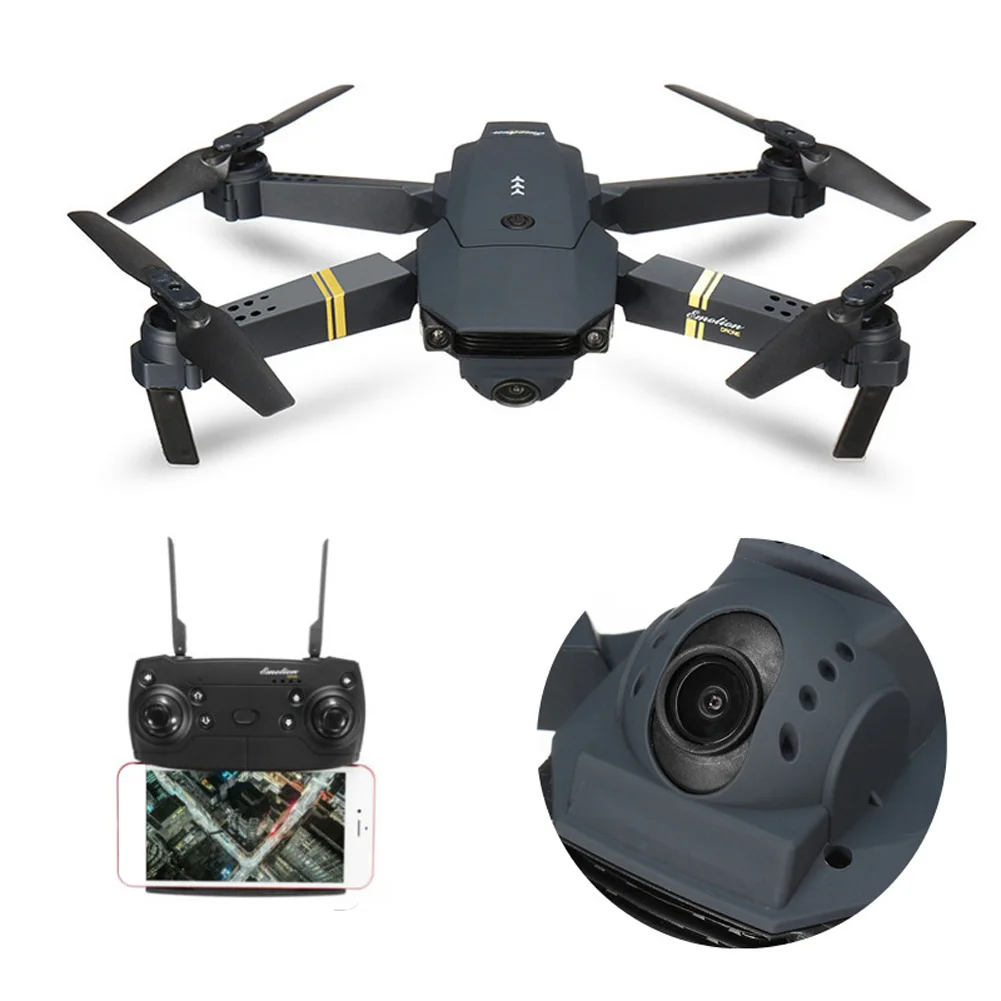 E58 складной wifi FPV RC Квадрокоптер с 1080P 5.0MP камерой вечерние подарки