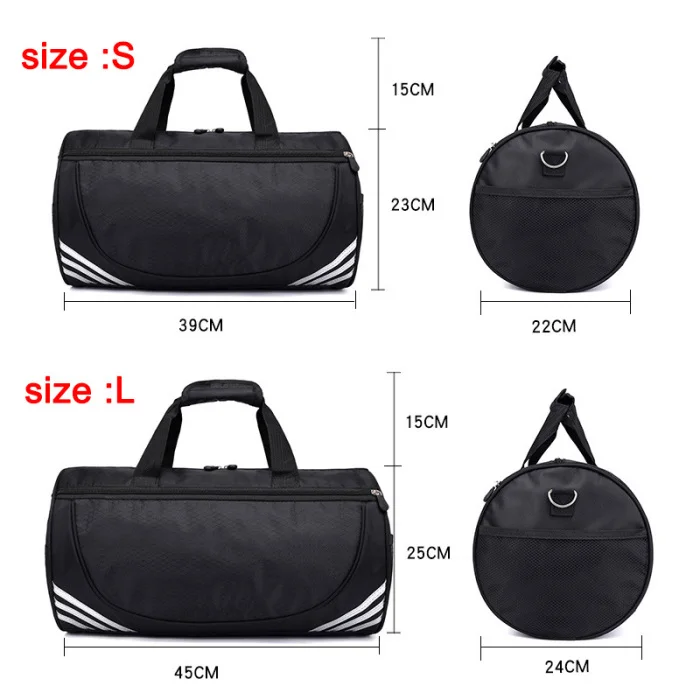 Portable Travel Handbag Lightweight Sports Bag Large Capacity for Yoga-OPK