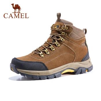 

CAMEL Typical Style Men Hiking Shoes High-Cut Sport Shoes Outdoor Jogging Athletic Shoes Comfortable Tactical Boots Man