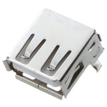 

10pcs USB Type-A Socket 90-Degree Female Connector Jack for Repair