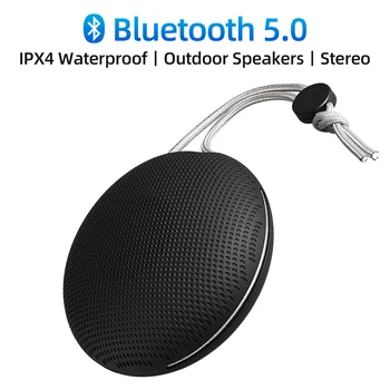 

Portable Waterproof Bluetooth 5.0 Speaker Outdoor Sport Wireless Bass Mini Colorful Stereo Music Surround Column Loudspeaker