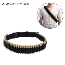 Тактический охотничий патрон патронный ремень патроны держатель военные ремни Пистолет Чехол 600D нейлон журнал Чехол кобура для пули