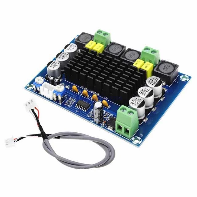 

A14-- XH-M543 high power digital power amplifier board TPA3116D2 audio amplifier module Dual channel 2*120W