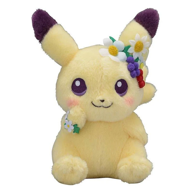 Boneca de Pelúcia Pokemon Anime Eevee 18Cm