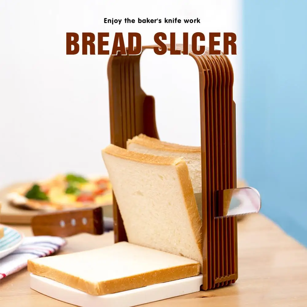 Слайсер для хлеба, пластиковый сэндвич, руководство для резки хлеба, инструменты, резак для нарезки тостов, нож для хлеба, стойка для нарезки, кухонные аксессуары, инструмент