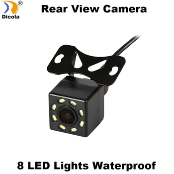 

Car Rear View Camera Waterproof HD CCD 4 LED Night Vision Rear View Camera Universal Parking Assistance