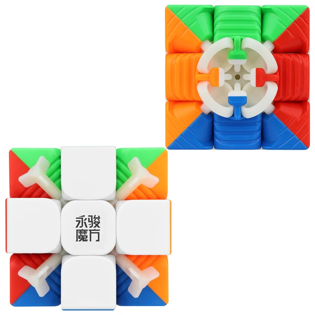 Newest Original Yongjun Yj Yulong V2 M 3x3x3 Magnetic magic Cube Professional Yulong 2M 3x3 Speed Cube Twist Educational Kid Toy 6