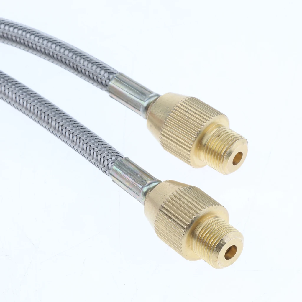 Propane Gas Tank Refill Adapter G Canister Hose Double Connection Hose for 2 Stoves Furnace for Outdoor Picnic Camping Cooking