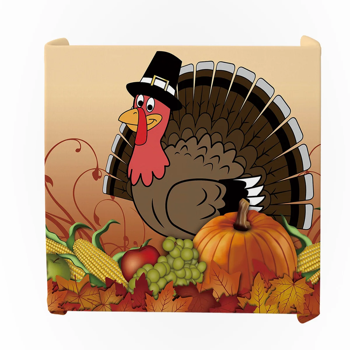 Индейка Тыква кленовый лист фрукты овощи День благодарения стол Аксессуары декор скатерти украшения