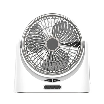 

Usb Desk Fan Small Personal Air Circulator Fan Portable Electric Table Desktop Fan Rechargeable Travel Fans For Camping Office R
