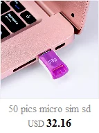 Micro sim sd кард-ридер usb 2,0 кард-ридер высокоскоростной мини USB 2,0 Micro SD TF T-Flash кард-ридер адаптер