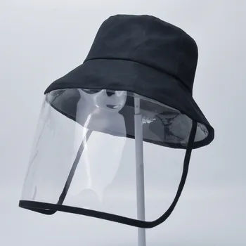 

New 2020 Bucket Hats Anti-saliva Dust-proof Prevent Virus Eye Protection Full Face Mask UV Sun Hat Unisex Protective Cap Safety