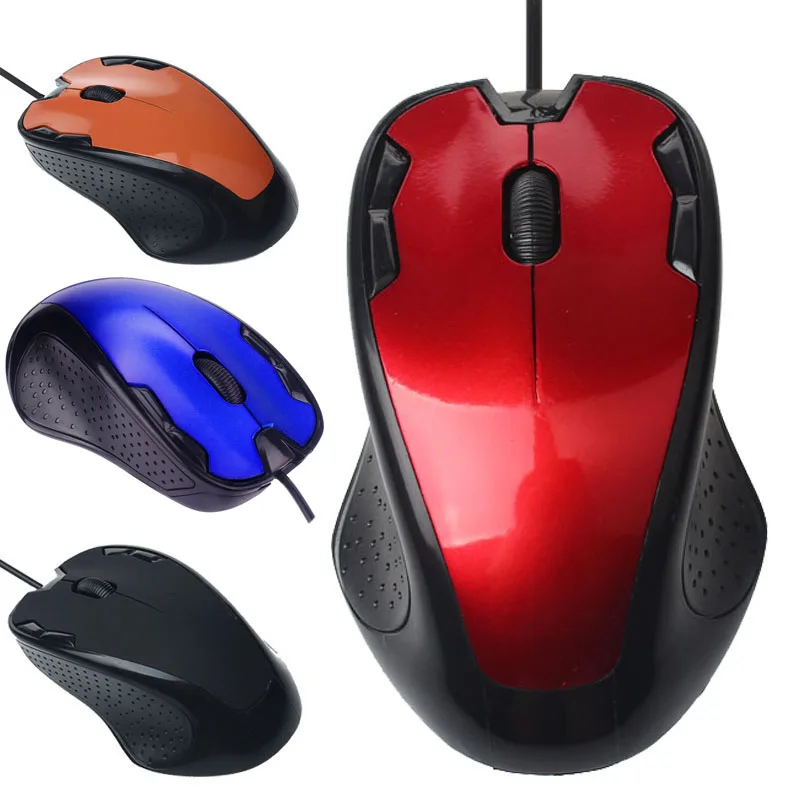 

Luxury 1800 DPI USB Wired Optical Gaming Mice Mouse For PC Laptop PC Computer Mouse Optical For imac pro macbook laptop Gamer
