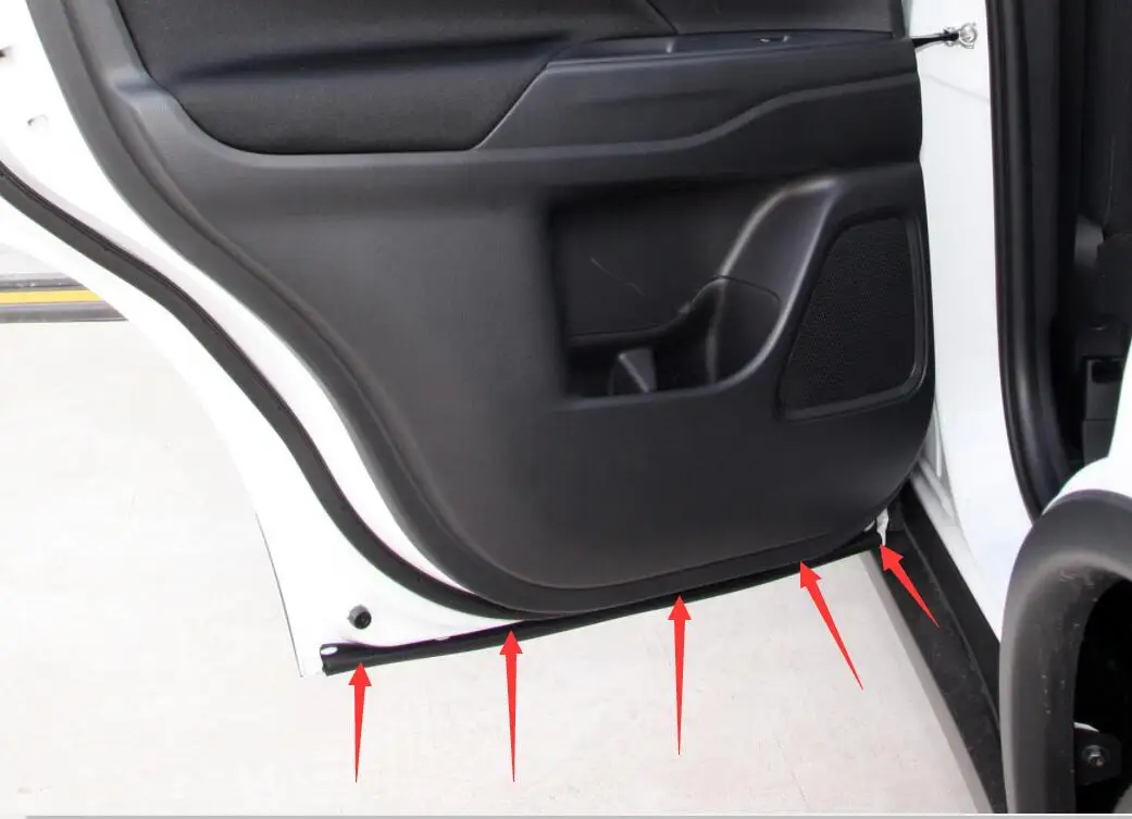 Outlander3 ASX WEATHERSTRIP FRONT REAR DOOR OPENING LOWER door seal strip