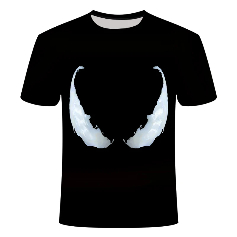 

Men Women Fashion New Venom T-shirt Marvel 3D Printing Casual Short-sleeved Trend Youth Cool T-shirt Men's Casual T-shirt