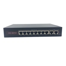 48V Ethernet-коммутатор питания через Ethernet с 5/8 10/100 Мбит/с Порты и разъёмы IEEE 802,3 af/at подходит для IP камера/Беспроводной AP/IP CCTV камера системы