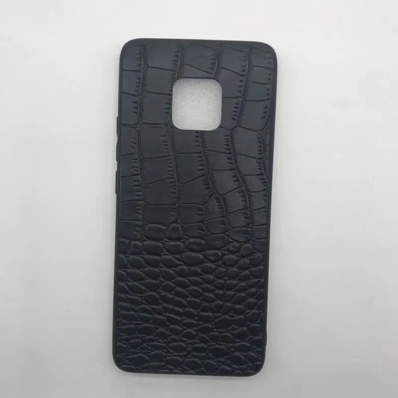 

Phone Case for Huawei Mate20 Pro Plain Anti-knock Plain Leather Cover Protection Camera Handmade Phone Cases Mate 20 Pro 2019