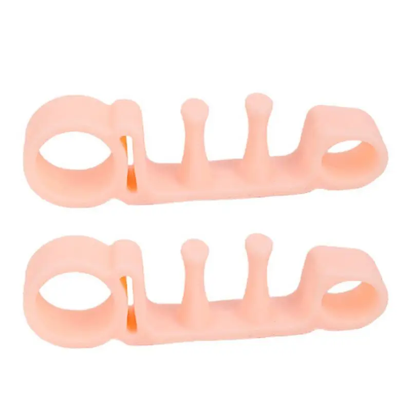 Five Toe Separator Hallux Valgus Corrector Straightener overlapping Bunion Pain Relief Adjuster Prevent Extrusion Feet Care Tool