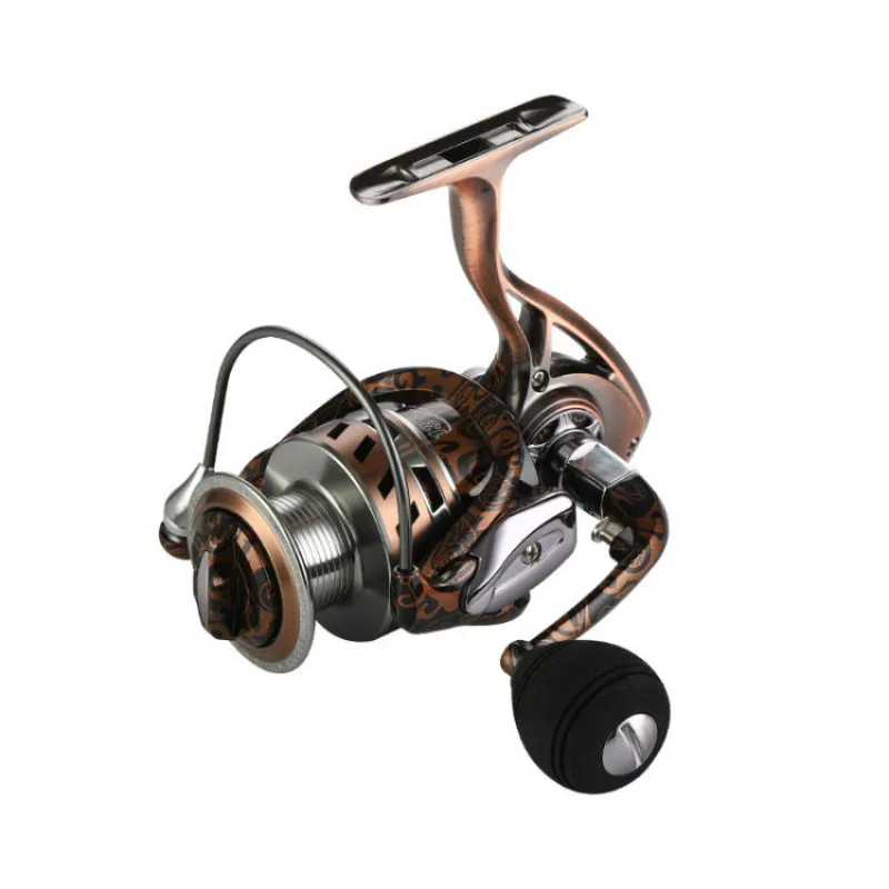 

5.2:1 14 BB Spinning Reel Saltwater Wedkarstwo Reel Carp Angeln Wheel De Pesca 1000-7000s Rock Fishing Vessel Trolling Wheels