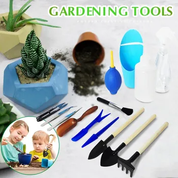 

Mini 15PCS Garden Hand Tool durable practical Transplant Tool Succulent Plant Care Home goodies Convenience Set Transplanting