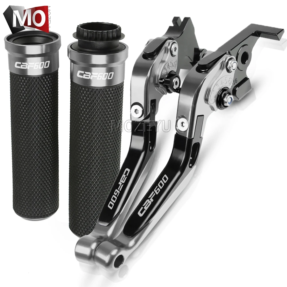 Для Honda CBF600/SA CBF 600 SA 2006-2007 2010-2013 2011 2012 Аксессуары для мотоциклов ЧПУ сцепные рычаги Руль ручками - Цвет: GY CBF600(SA) 10-13