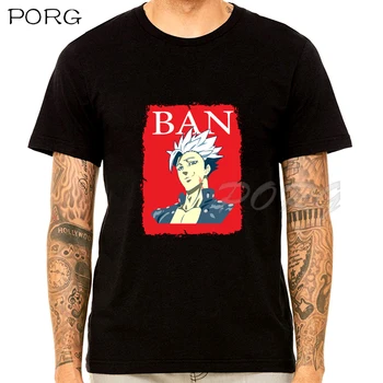 

Hot Sale Black Cool Funny Men T Shirt Casual Short Sleeve Summer Loose Tshirt Male O-Neck T-Shirt Japanese Tee Shirt Anime Shirt